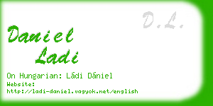 daniel ladi business card