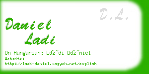 daniel ladi business card